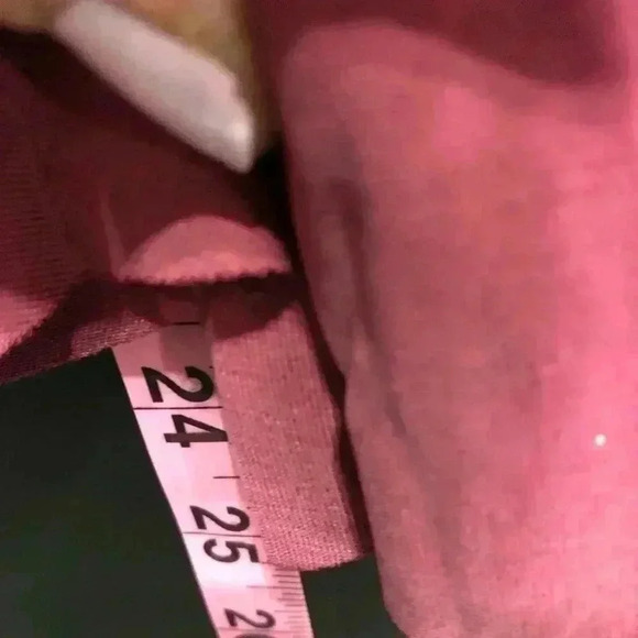 BOBI Cross Front Long Sleeve V-neck, Ruffle hemline Top/Blouse - wine - S - Picture 5 of 8